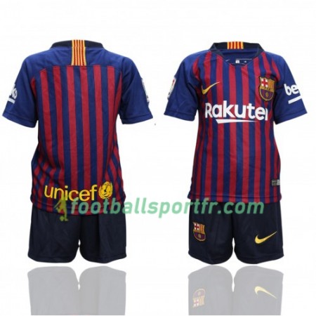 Tenue Barcelone Enfant Domicile 2018-2019 Maillot de Foot